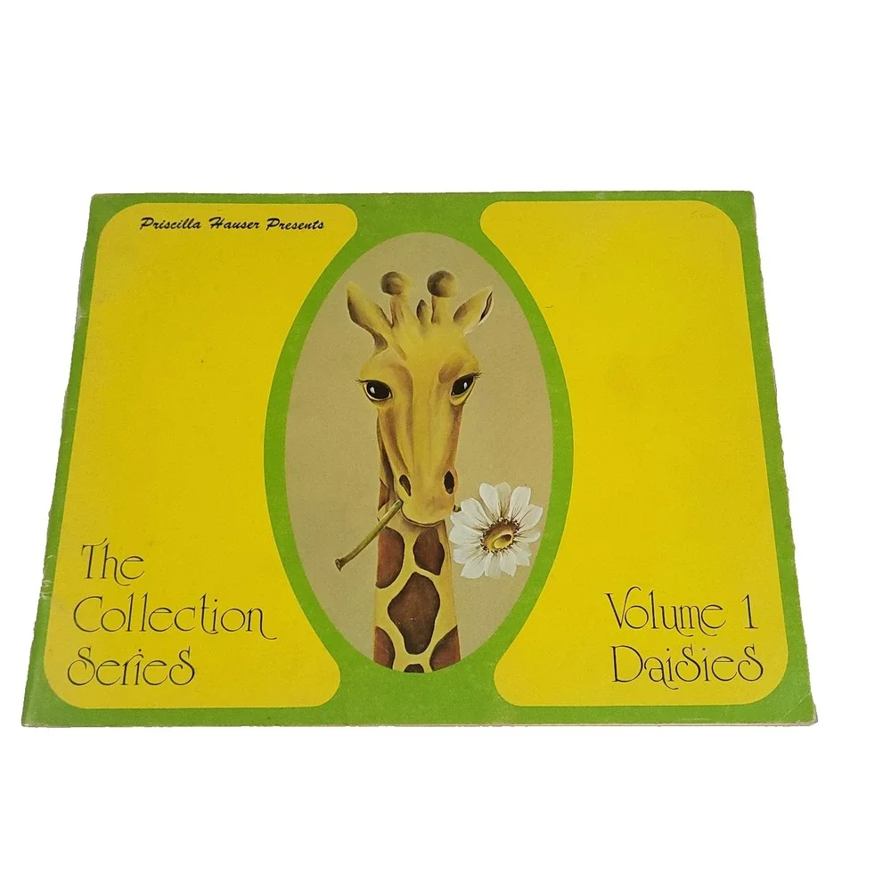 Priscilla Hauser Collection Series Daisies Vol 1 Kraft Book Vtg 1976 Patterns